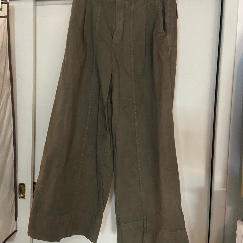 MADEWELL Emmett Wide Leg Crop Pant